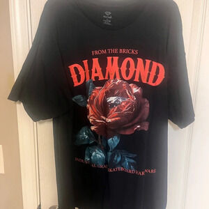 Diamond Supply Co. Black Graphic T-Shirt